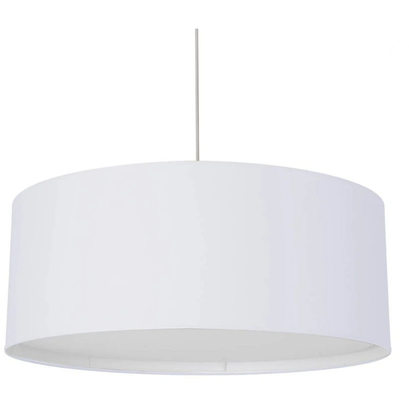 Grande suspension blanche avec diffuseur D60 et D45