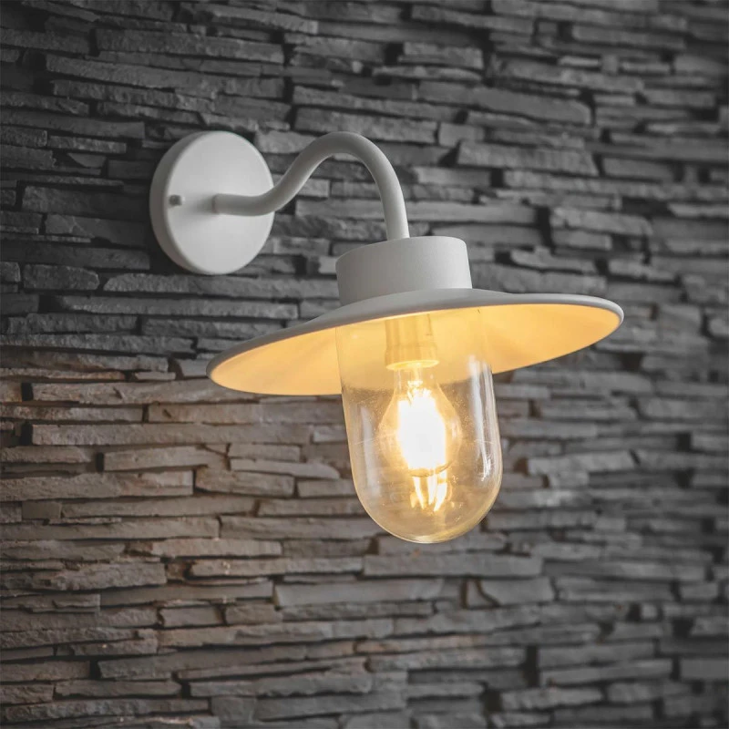 Applique d’extérieur blanche - IP44