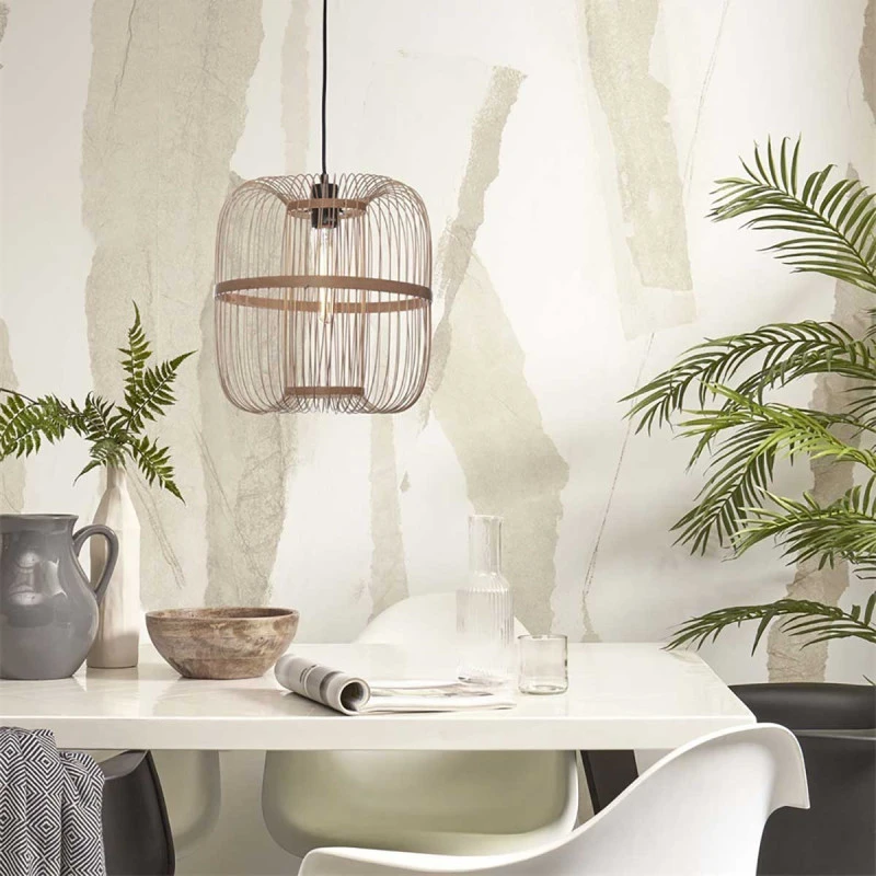 Grande suspension en bambou Hokkaido