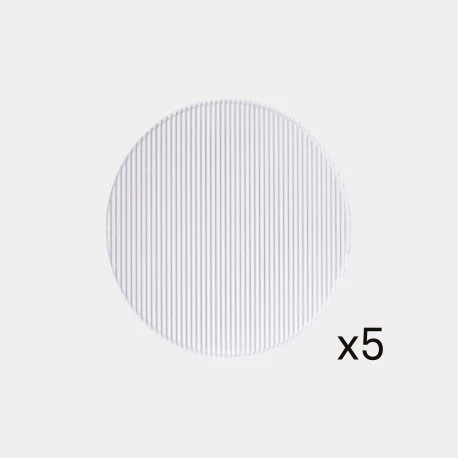 5 FILTRES D'ÉMISSION DE LUMIÈRE ELLIPTIQUE