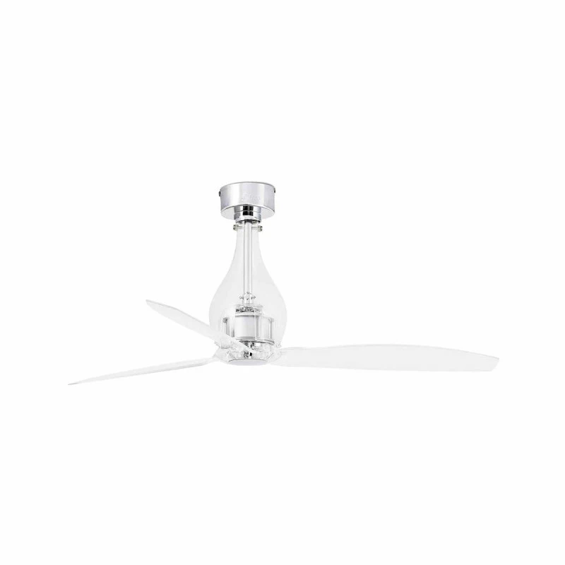 Ventilateur Mini Eterfan transparent et chrome