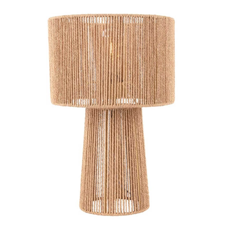 Lampe corde naturelle