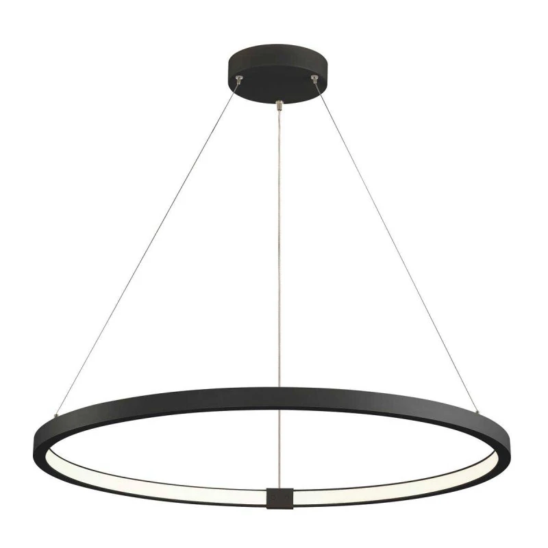 Grande suspension cylindrique LED moderne