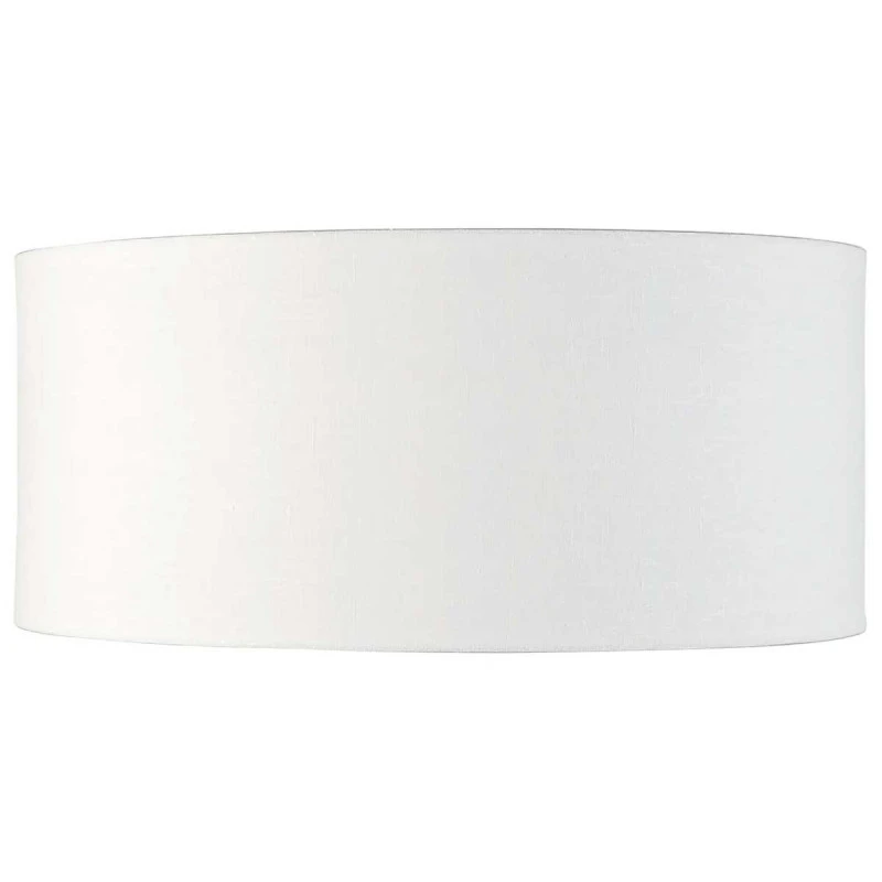 Abat-jour en lin blanc