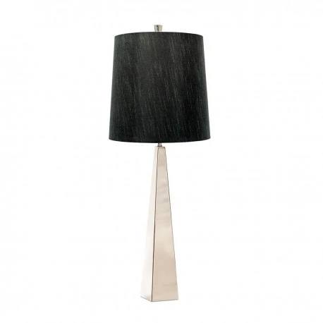 2 lt Table Lamp - Nickel Poli - modèle:ASCENT-TL-PN-BK