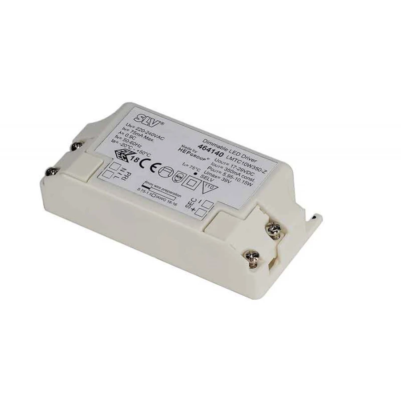ALIMENTATION LED 10W 350mA serre-câble inclus variable