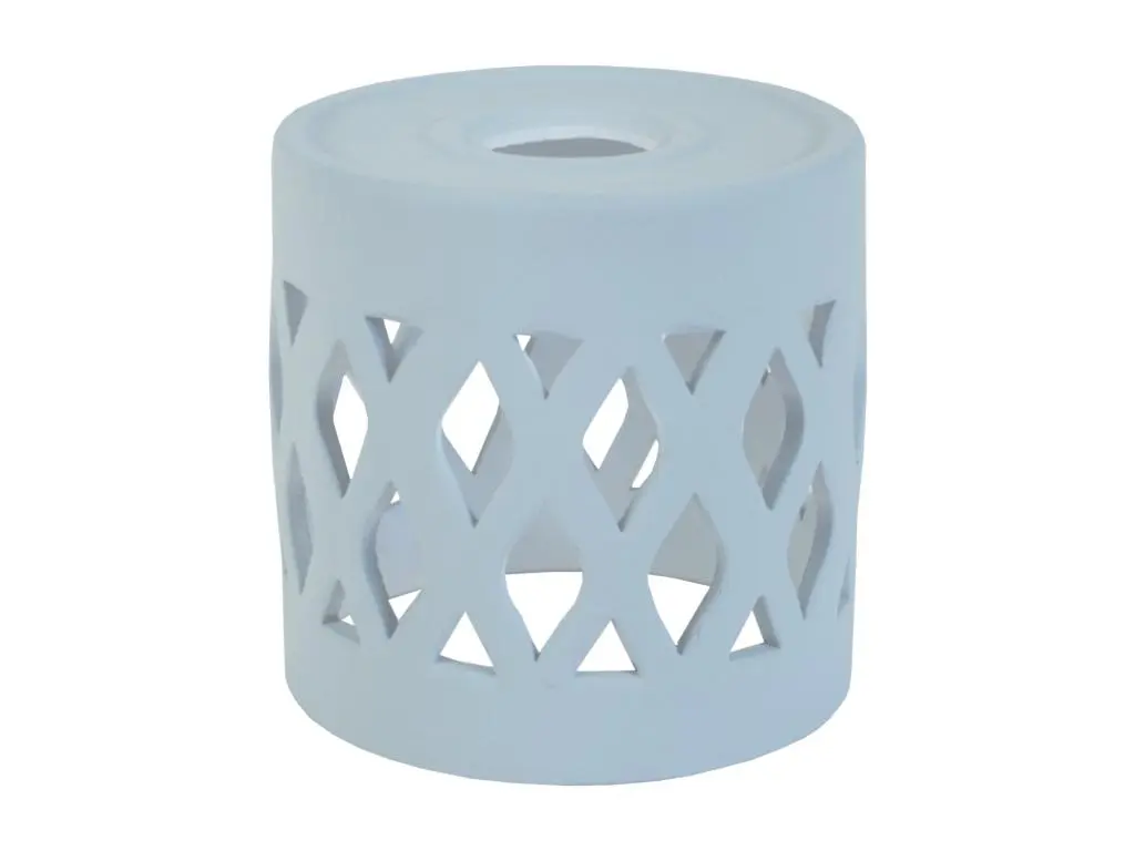 Abat-jour céramique gris 14 cm.