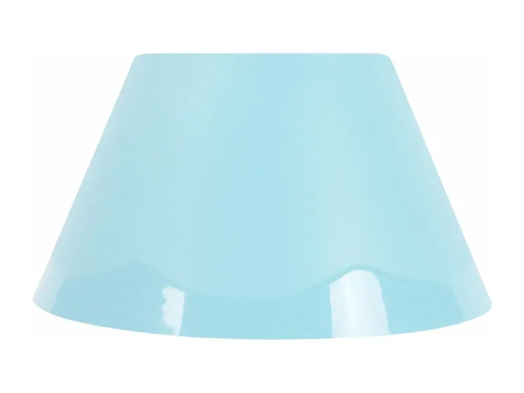 Abat-jour plastique blue 12 cm.