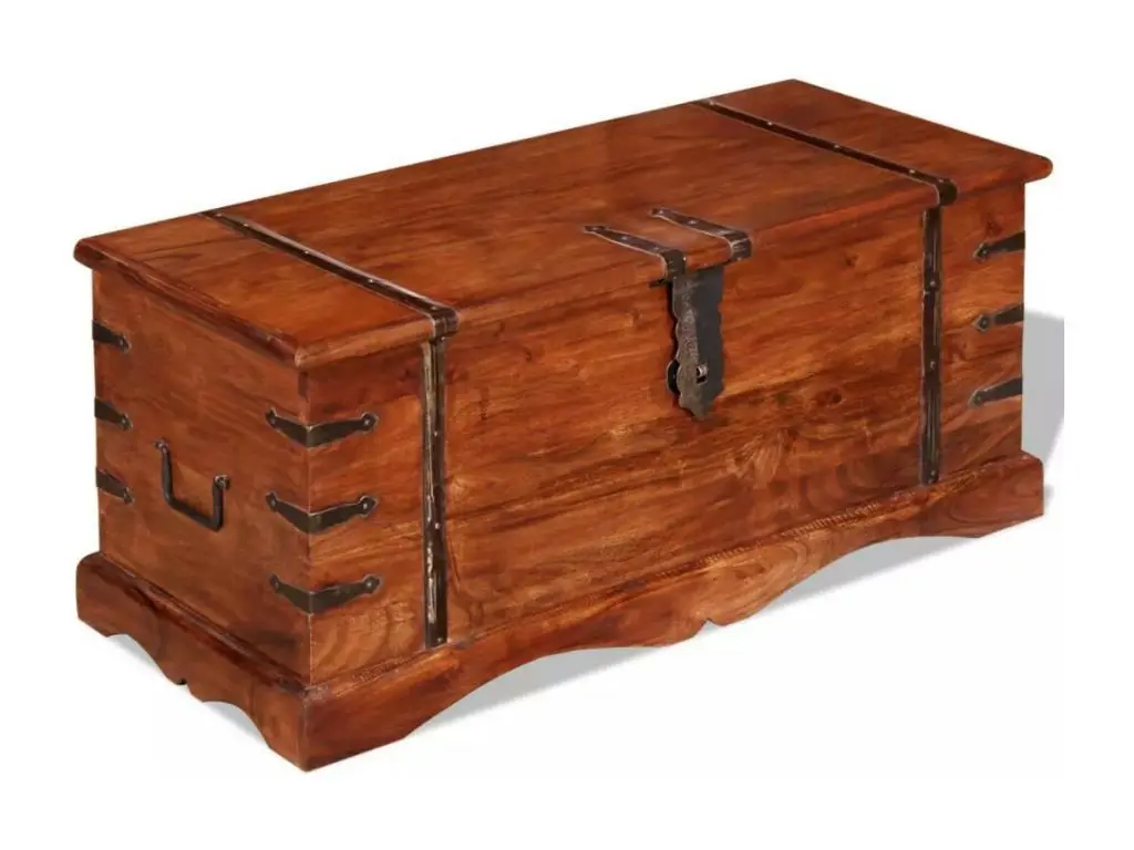 Coffre de rangement Bois massif
