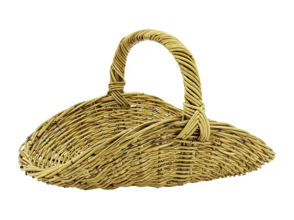 Corbeille Papillon en poelet naturel