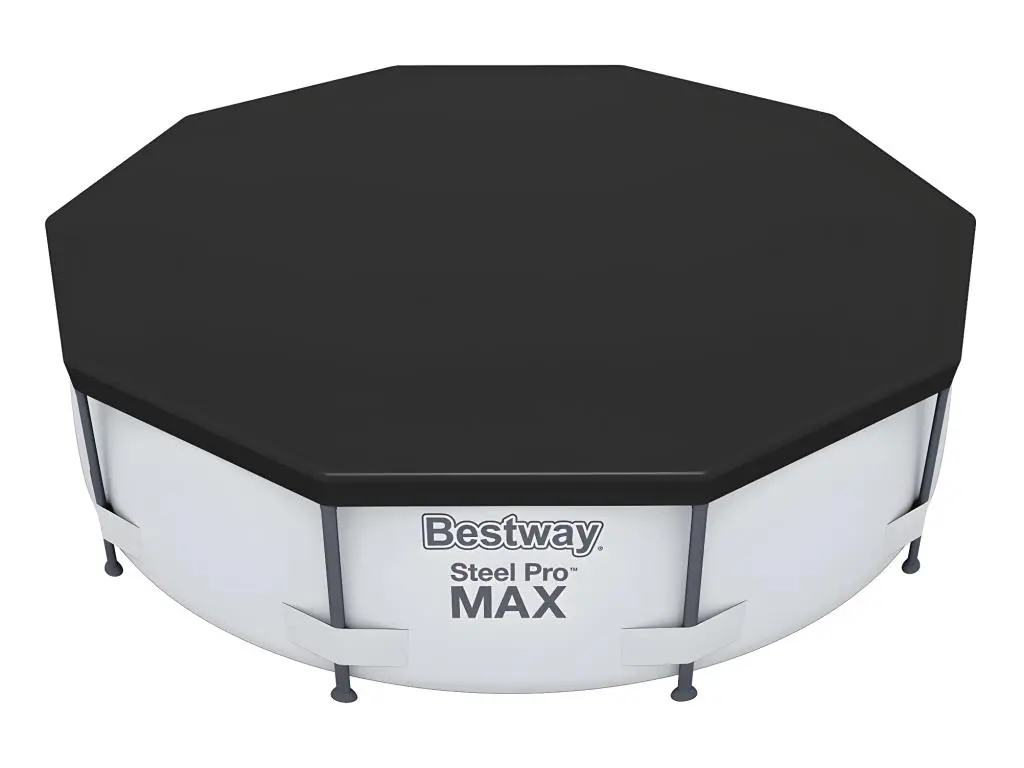 Bâche de protection 4 saisons pour piscine tubulaire Steel Pro ronde Ø 3,05 m - Bestway