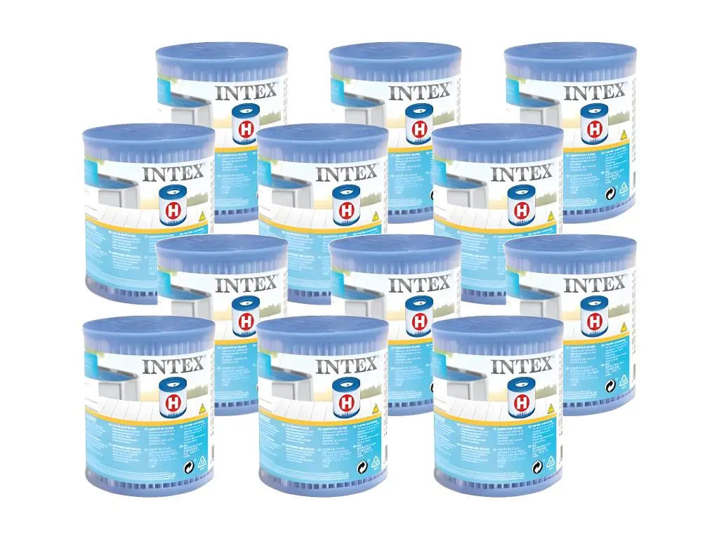 12 cartouches de filtration H - Intex