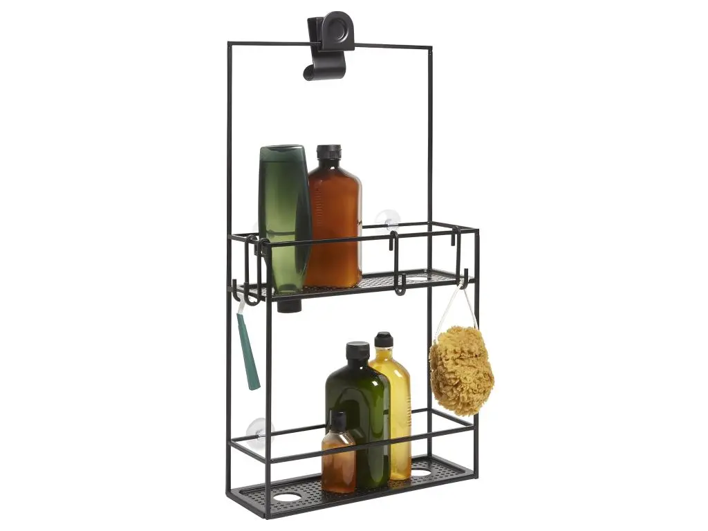 Etagère de douche Cubiko Noir Umbra