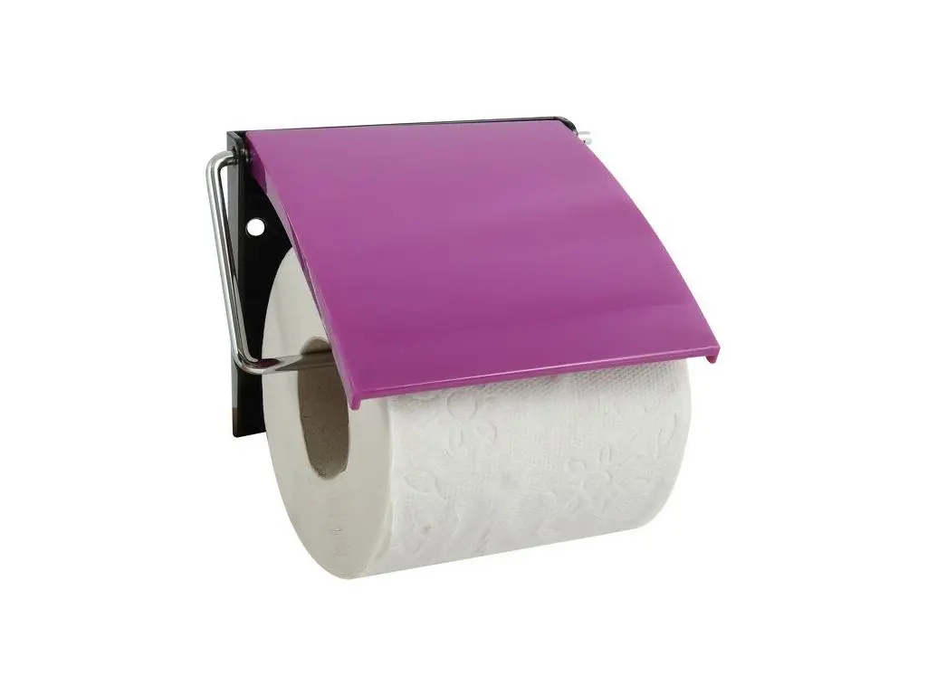 Porte rouleau papier wc Mural Violet MSV