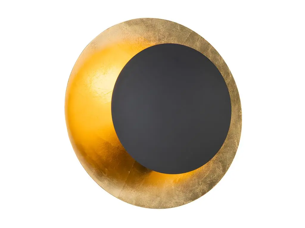 Applique Art Déco noire et dorée - Emilienne