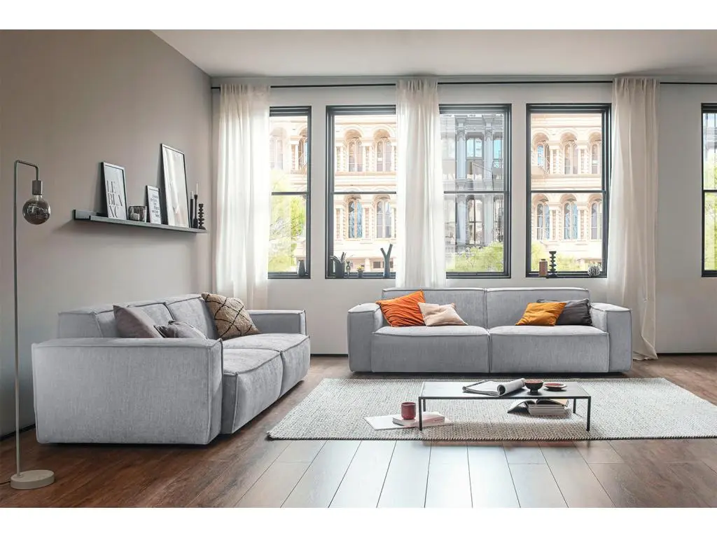 Set - gris clair tissu tissé - SAMU