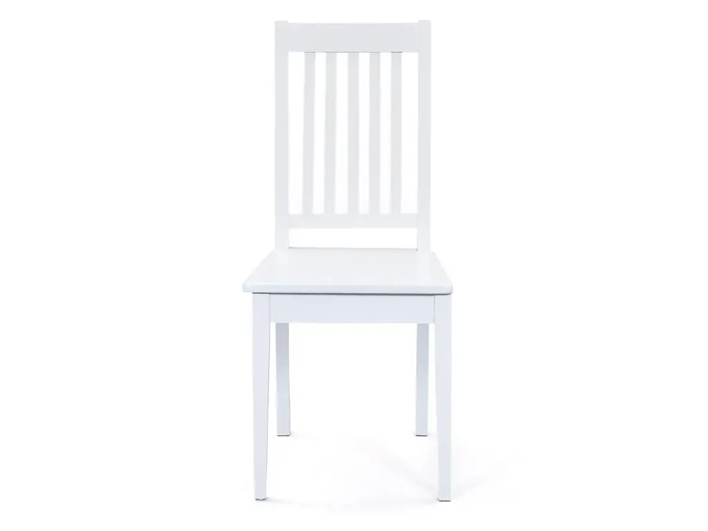 Wright Chaise de salle à manger, blanc.