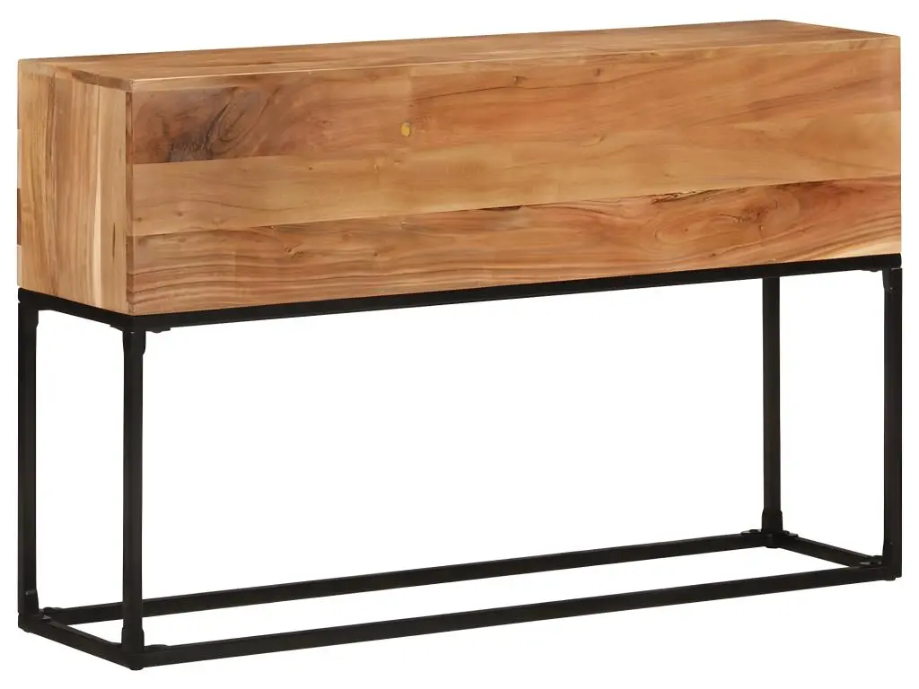 Table console 120x30x75 cm Bois d'acacia massif