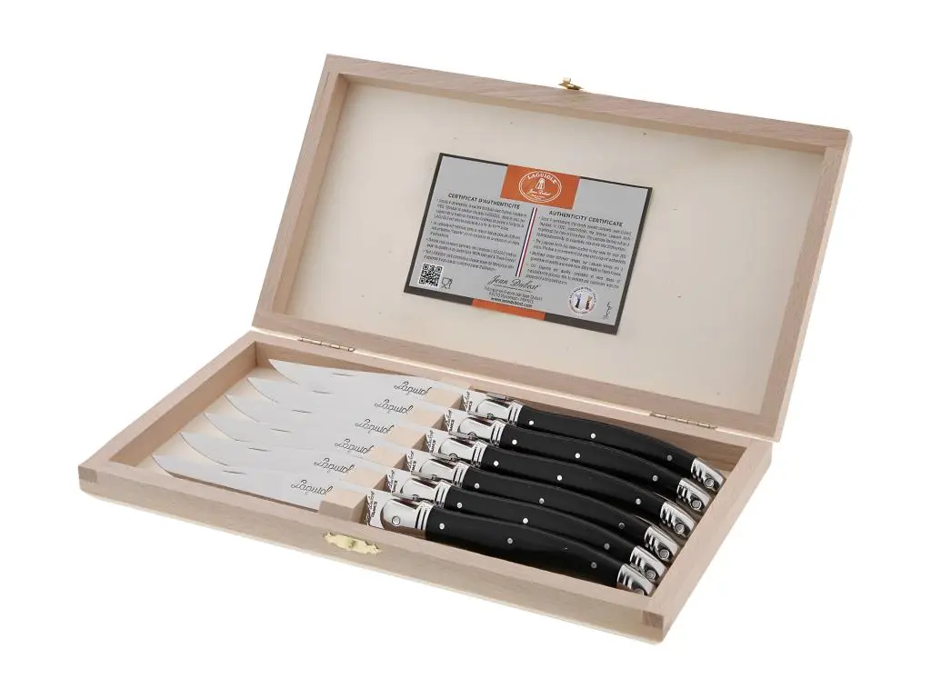 Coffret 6 couteaux LAGUIOLE 2.5 mm