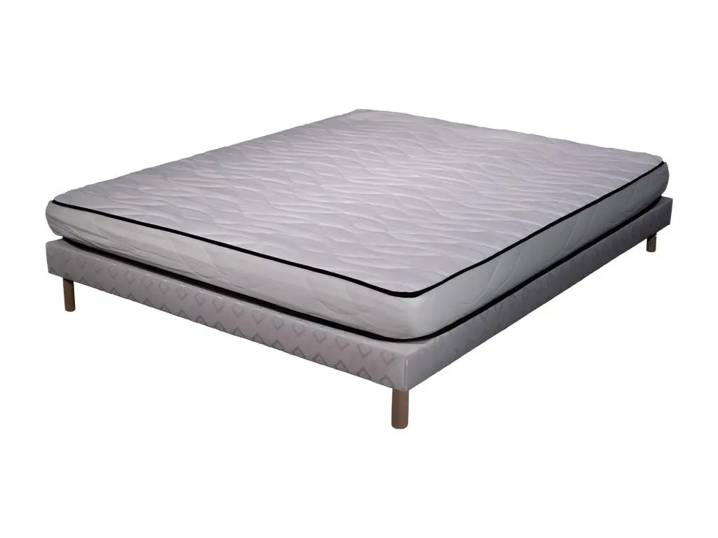 AB Matelas Ensemble Matelas Confort | 2 places | mousse | 18 cm | Sommier tapissier