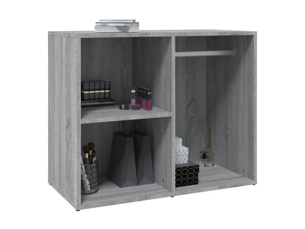 Armoire de dressing Sonoma gris 80x40x65 Bois d'ingénierie