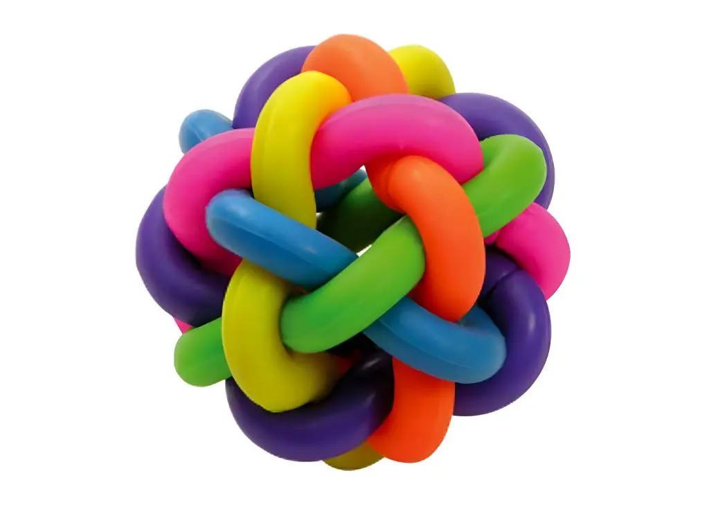 Jouet pour Chien "Balle" 6cm Multicolore