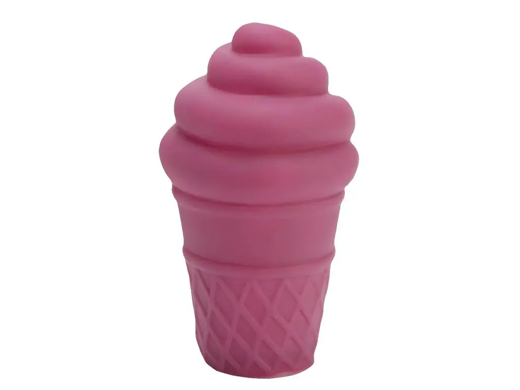 Veilleuse en forme de Crème Glacée - led Rose foncé