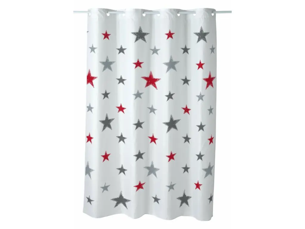 Levasseur Rideau de douche blanc 180x200cm