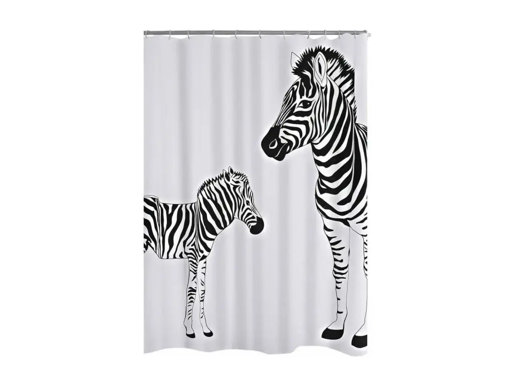 RIDDER Rideau de douche Zebra 180x200