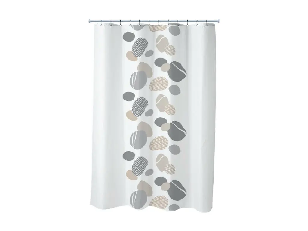 Levasseur Rideau de douche blanc 180x200cm