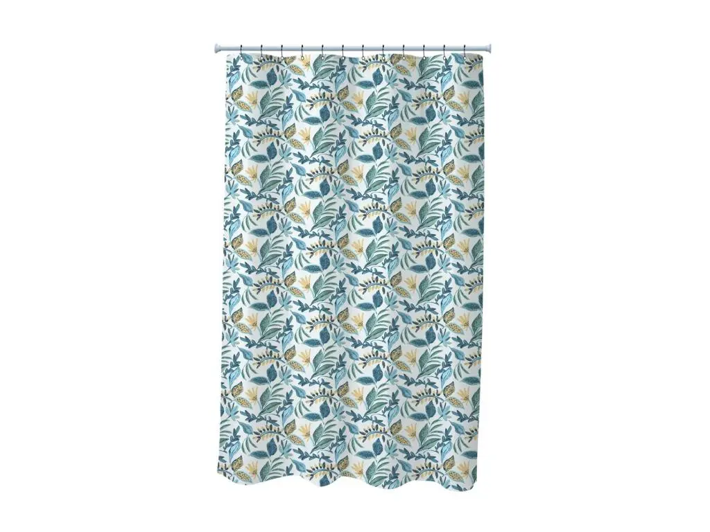 Levasseur Rideau de douche bleu 180x200cm