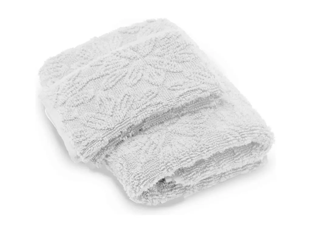 Serviette de toilette 50x90 cm BAMAKO micro-coton blanc Craie