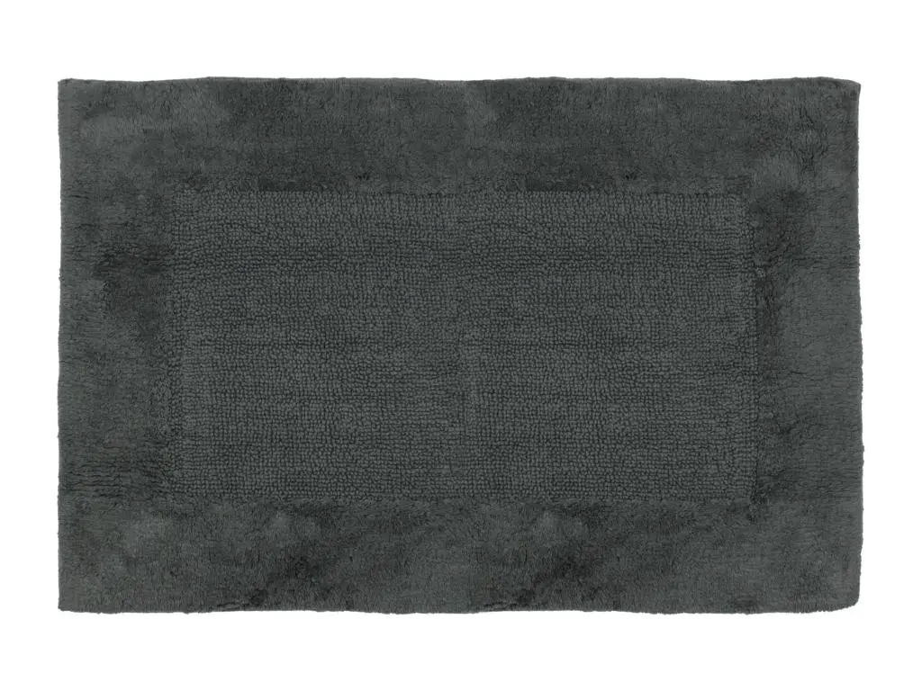Tapis de bain 60x90 cm DREAM gris Anthracite 2100 g/m2