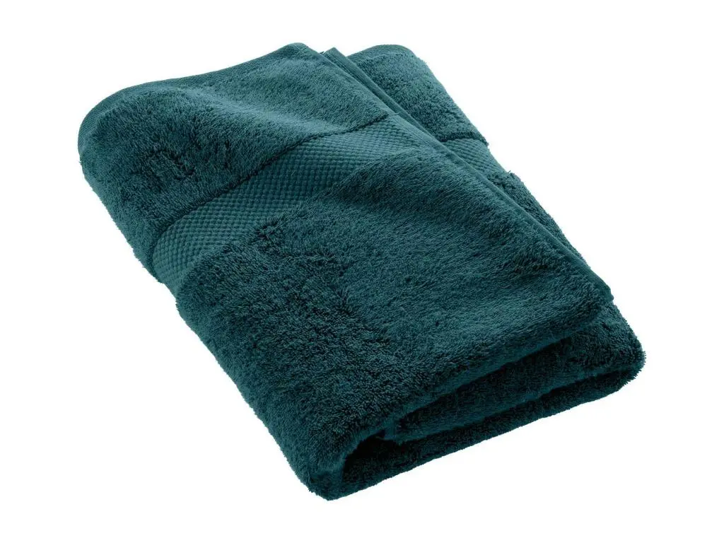 Serviette ou drap de douche 70 x 130 cm Elegante bleu