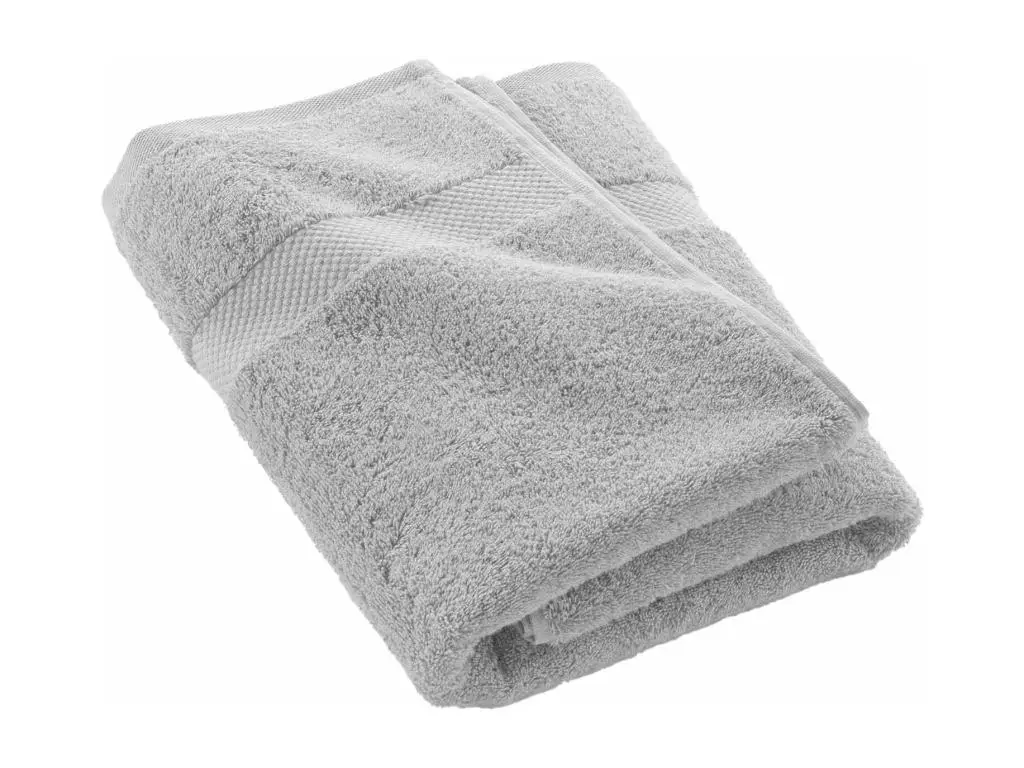 Serviette ou drap de douche 70 x 130 cm Elegante gris perle