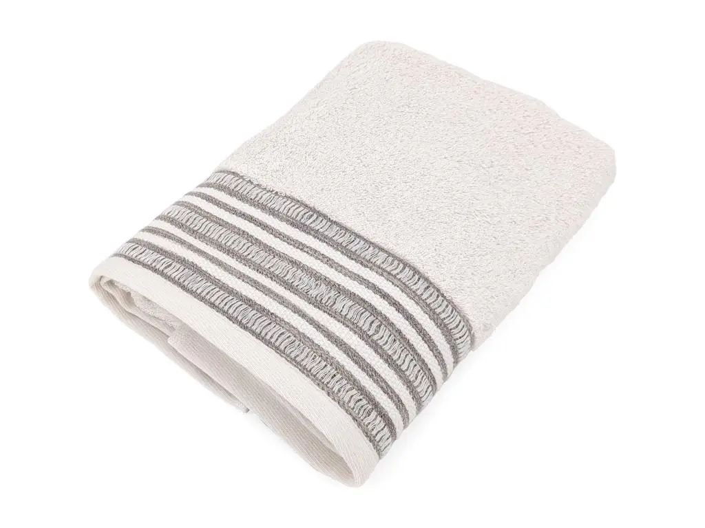 Serviette de toilette pur coton 50x100 cm DRY beige