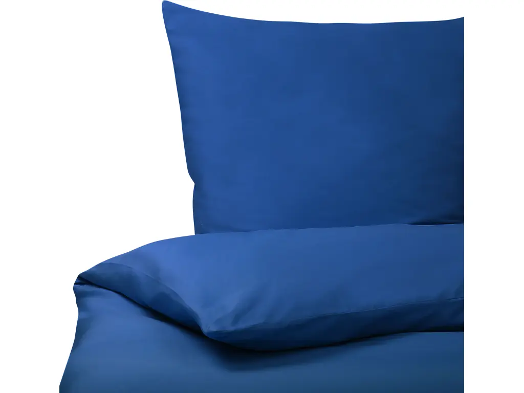 Housse de couette en coton 220 x 240 cm bleu foncé HARMONRIDGE