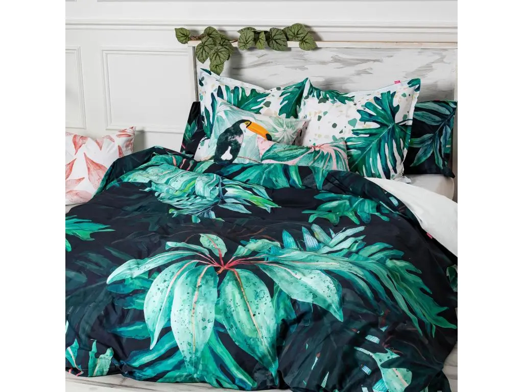 Housse de couette 155x220 cm (Lit 80/90) Ebony