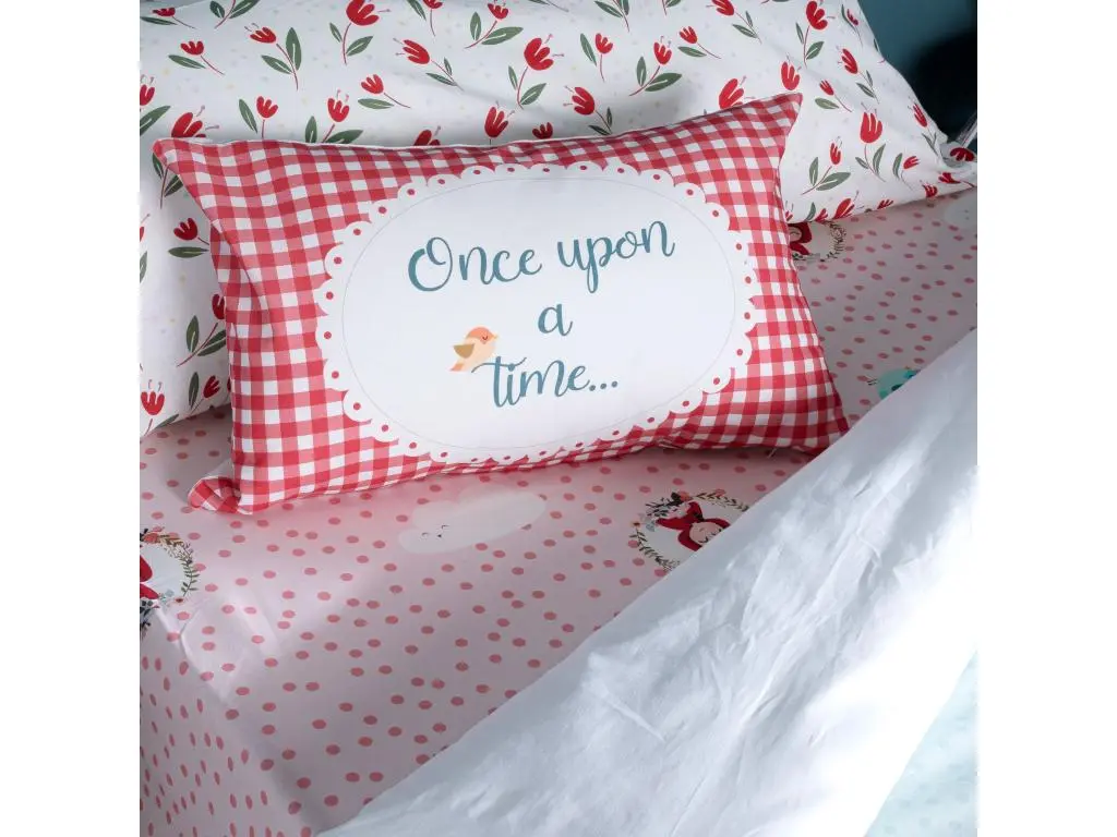 Housse de coussin 50x30 cm Red riding hood