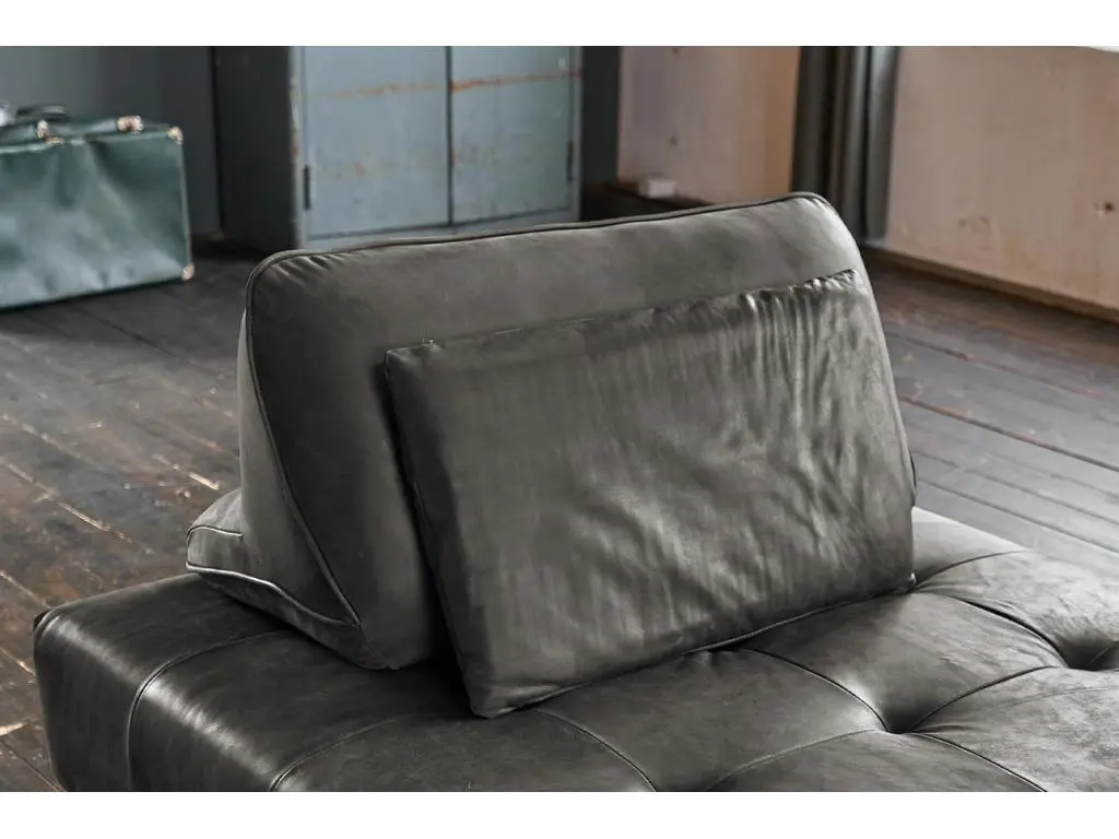 Coussin - Gris cuir - WIOLO