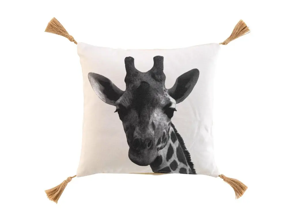 Coussin 40 x 40 cm Girafe