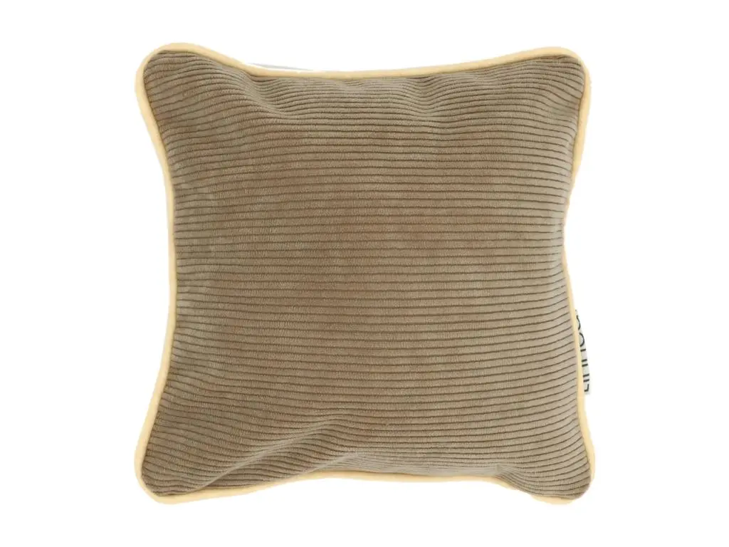 Housse de coussin 20x20 cm STARSKY Marron Ficelle