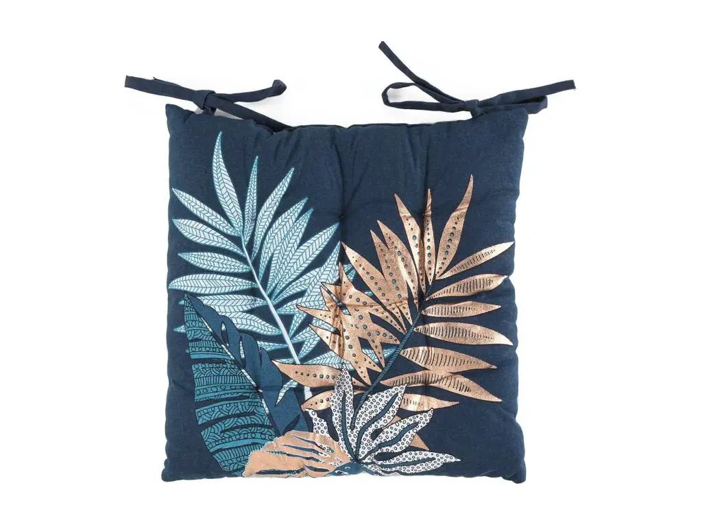 Assise de chaise matelassée 40 x 40 cm Alianor