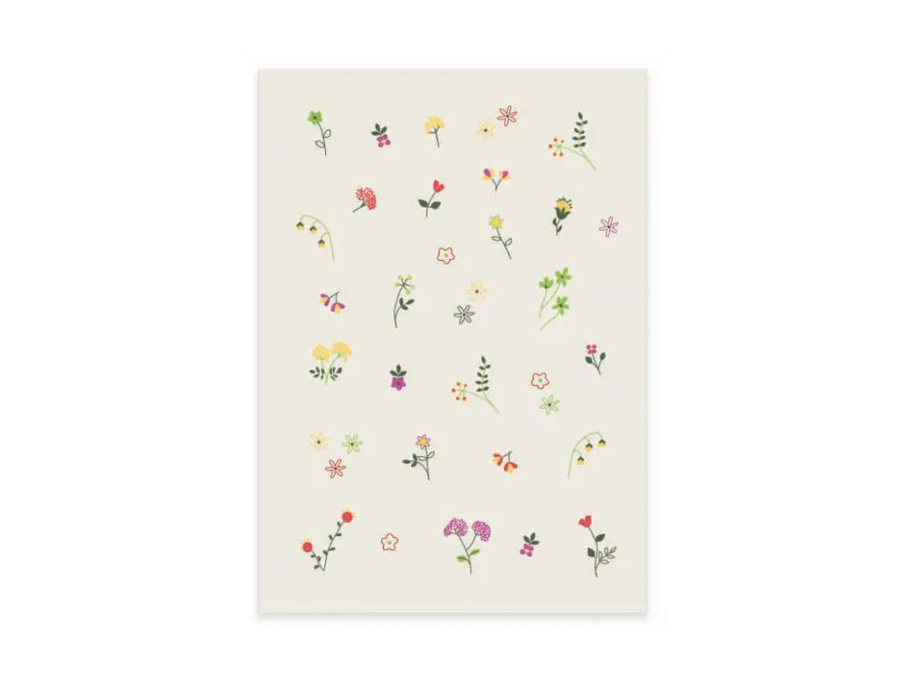 Torchon Gardenia recyclé ecru 50 x 70 cm Winkler