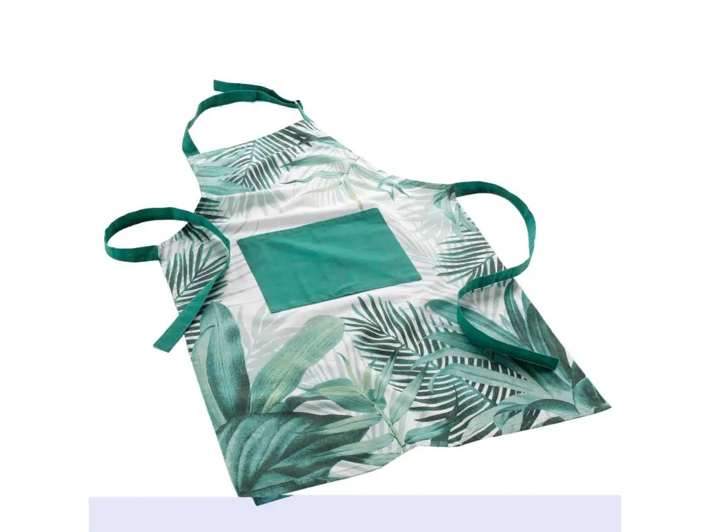 Tablier avec poche 60 x 84 cm Botanique