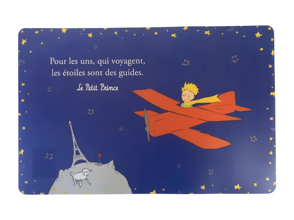 Le Petit Prince Set de table Le Petit Prince bleu