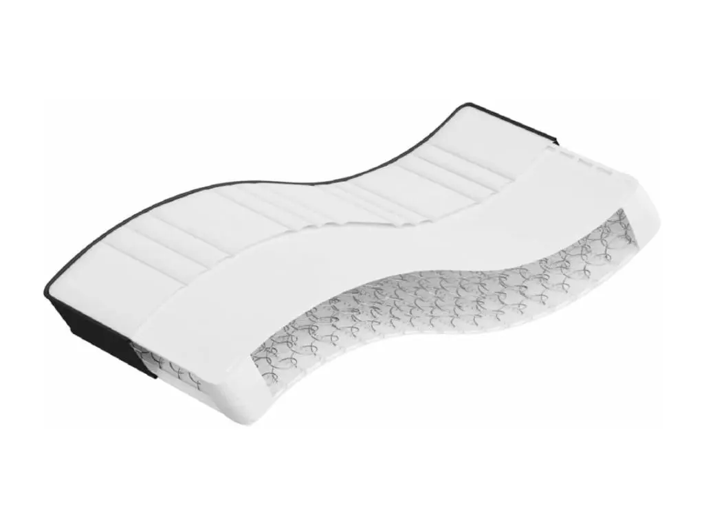 vidaxl Matelas à ressorts bonnell moyen 70x200 cm
