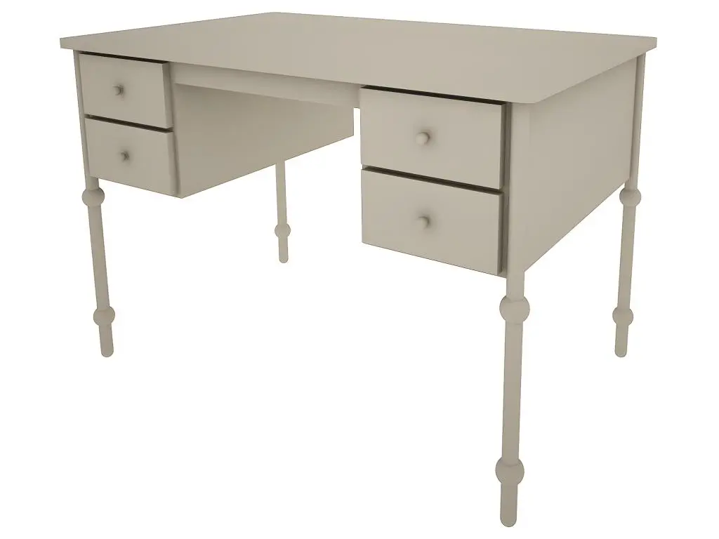 Bureau 4 tiroirs Babushka Olive