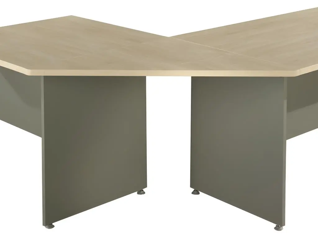 Angle de Liaison pour Bureaux Winch Hêtre