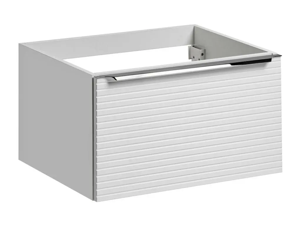 Armoire Sous Lavabos LEONARDO CUW60 1D 60x46x40 Blanc